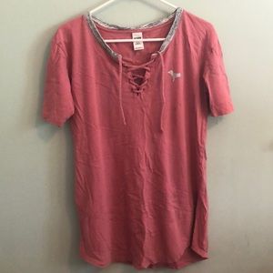 Pink Sleep Dress - Small